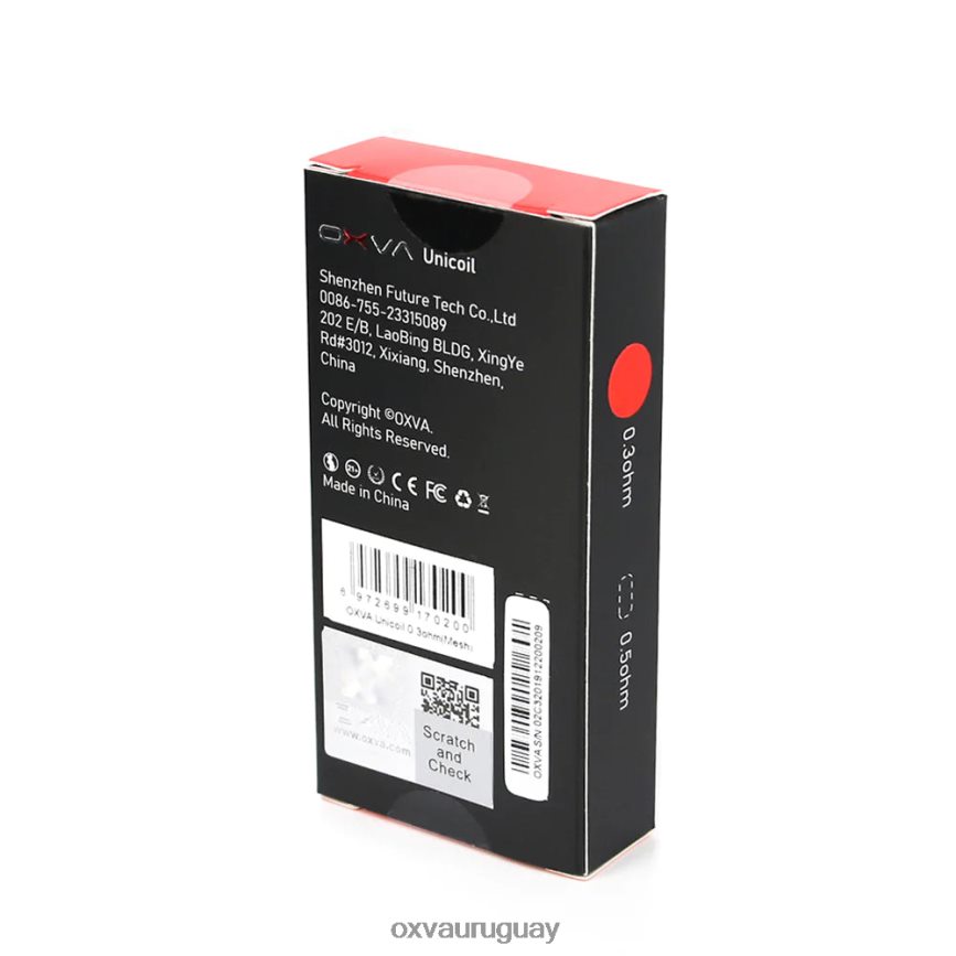OXVA 8VHZXZ116 - OXVA E Cig rojo unicoil