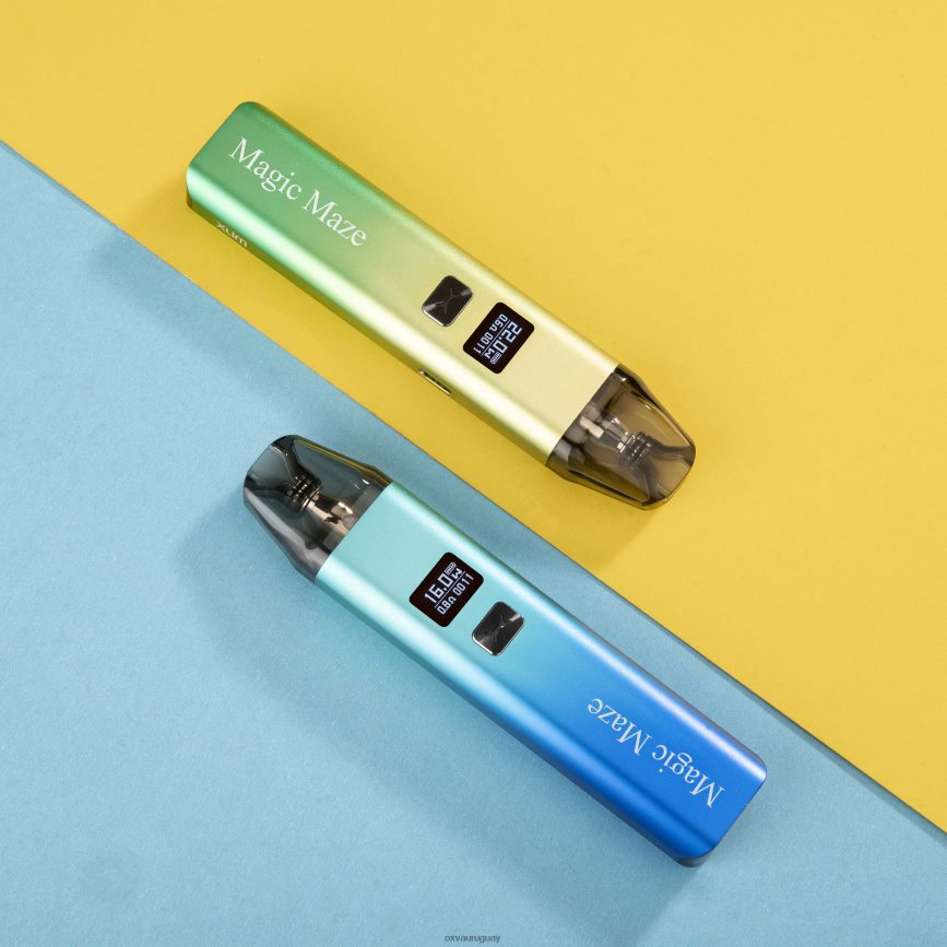 OXVA MAGIC MAZE XLIM 8VHZXZ132 - OXVA Vape Pod azul verde kit de cápsulas