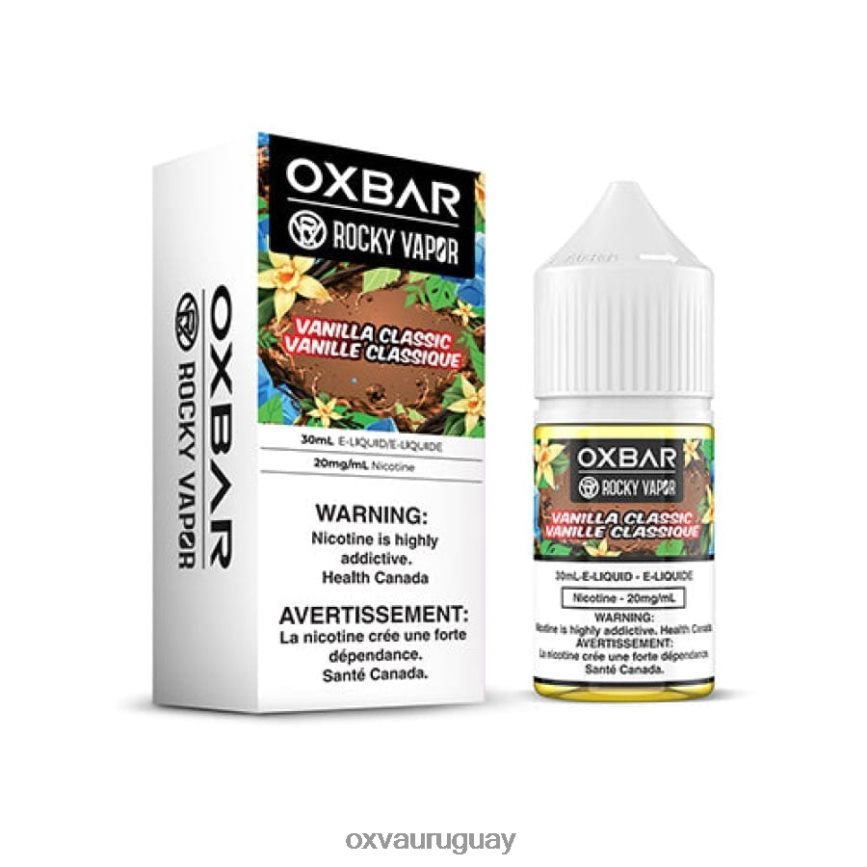 OXVA OXBAR 8VHZXZ50 - OXVA Montevideo clásico de vainilla 30 ml de sal nic