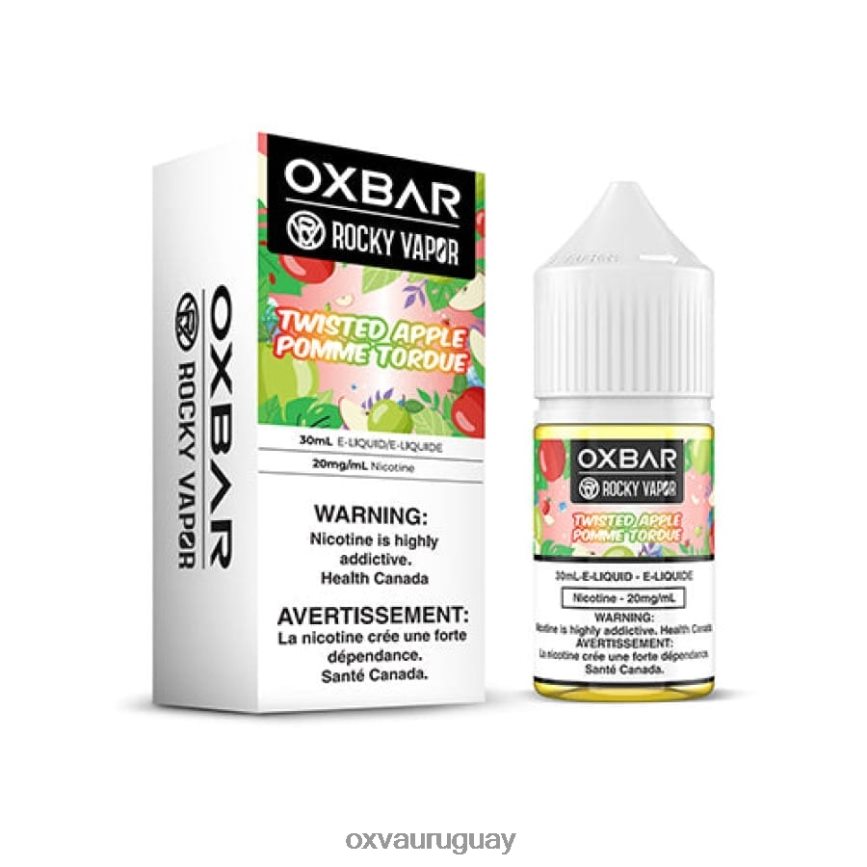 OXVA OXBAR 8VHZXZ51 - OXVA Vape Pod manzana retorcida 30 ml de sal nic