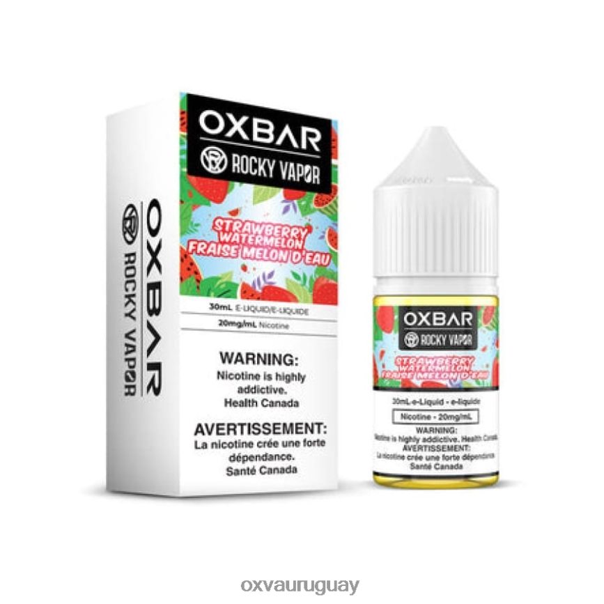 OXVA OXBAR 8VHZXZ54 - OXVA Nicotine sandia fresa 30 ml de sal nic