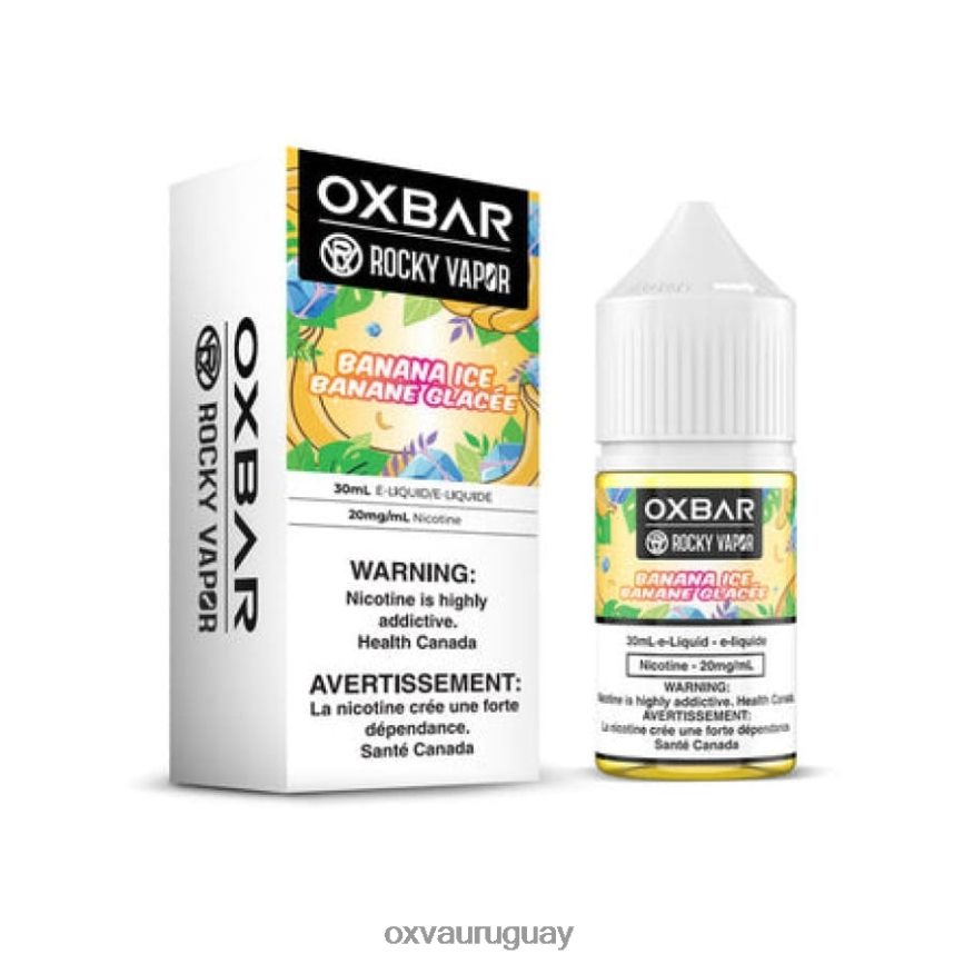 OXVA OXBAR 8VHZXZ55 - OXVA Vape Flavors hielo de plátano 30 ml de sal nic