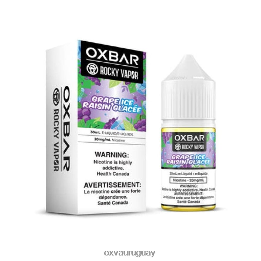 OXVA OXBAR 8VHZXZ56 - OXVA E Cig hielo de uva 30 ml de sal nic