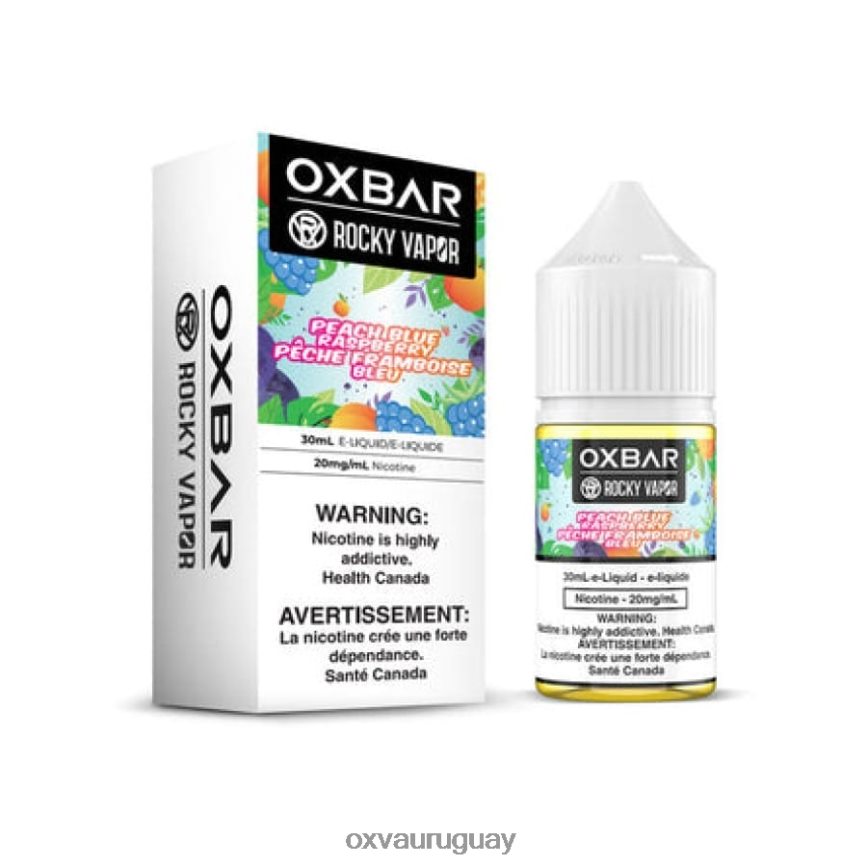 OXVA OXBAR 8VHZXZ62 - OXVA Vape Sale frambuesa azul melocotón 30 ml de sal nic