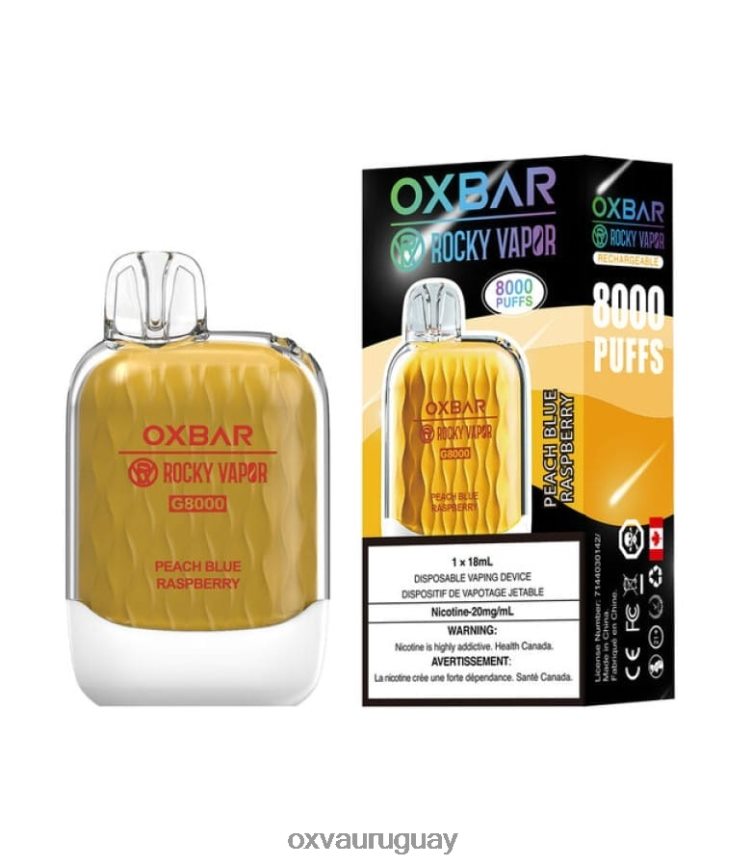 OXVA OXBAR G8000 8VHZXZ37 - OXVA Online Store frambuesa azul melocotón