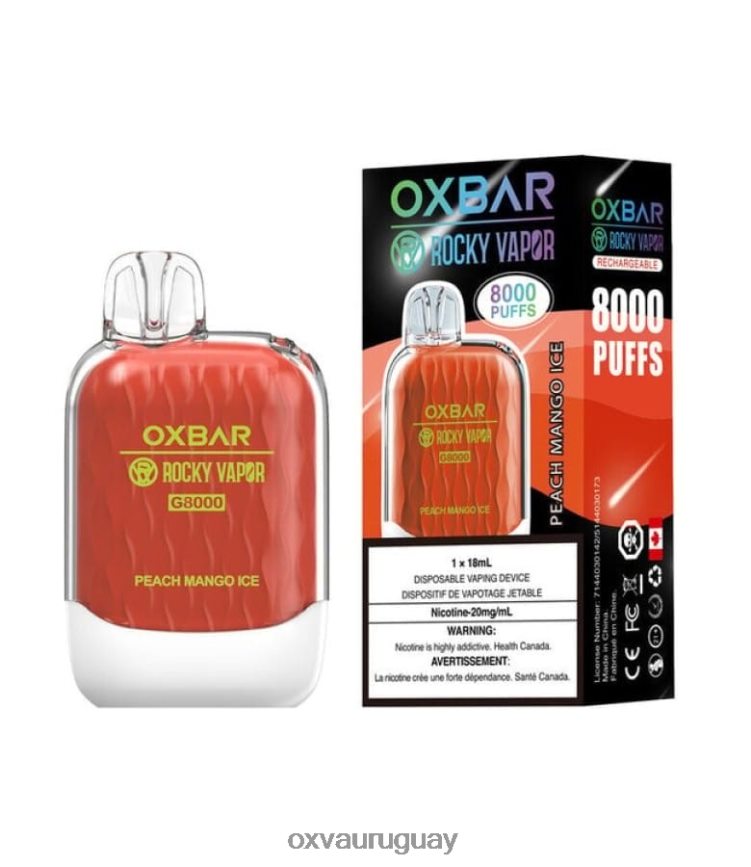 OXVA OXBAR G8000 8VHZXZ39 - OXVA Precio hielo de mango durazno
