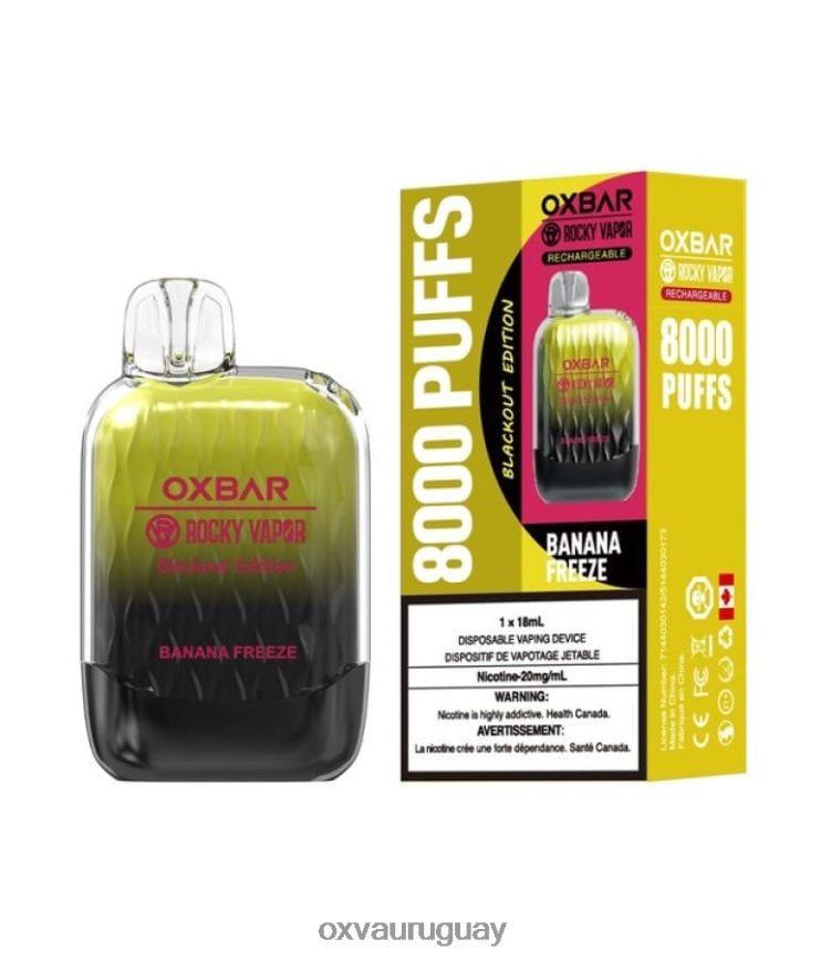OXVA OXBAR G8000 8VHZXZ46 - OXVA E Cig congelación de plátano