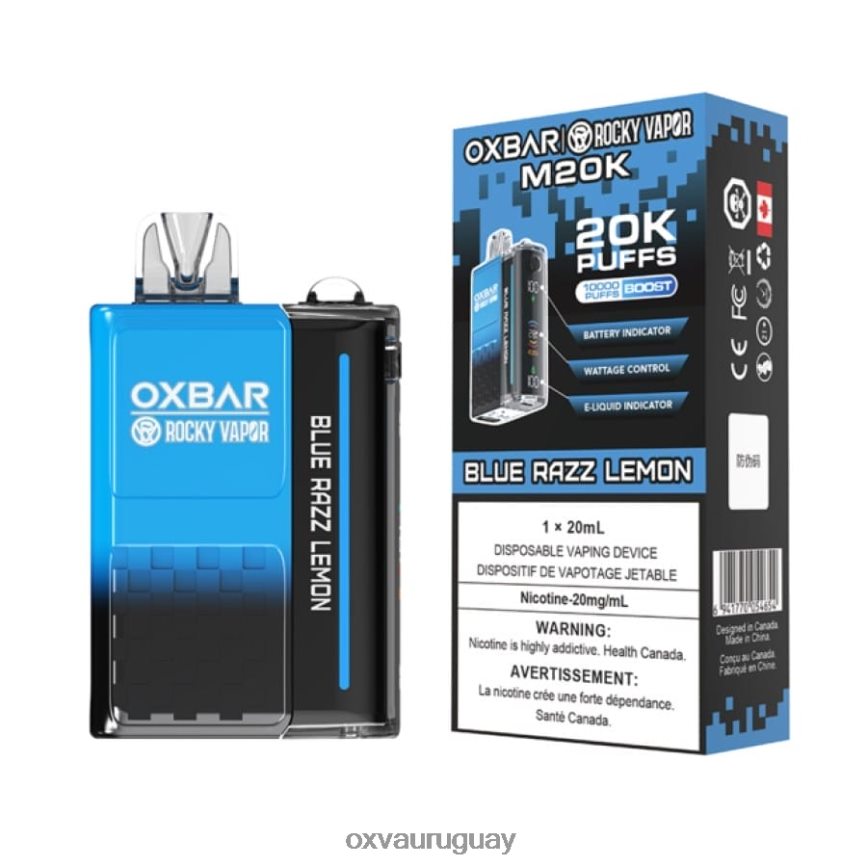 OXVA OXBAR M20K 8VHZXZ2 - OXVA Vape Sale limón razz azul