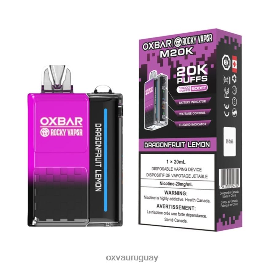 OXVA OXBAR M20K 8VHZXZ4 - OXVA Nicotine limón de fruta del dragón