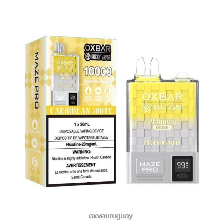 OXVA OXBAR MAZE PRO 10000 8VHZXZ14 - OXVA Nicotine blanco caribeño