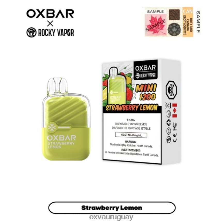 OXVA OXBAR MINI 1200 8VHZXZ19 - OXVA Precio limon fresa