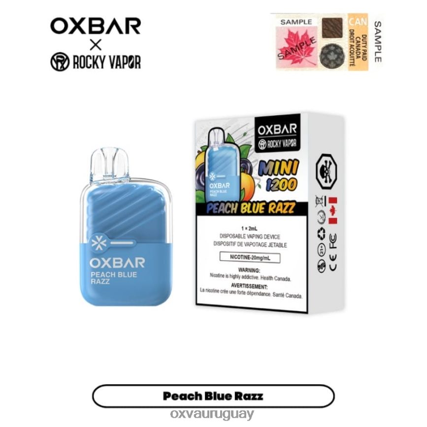 OXVA OXBAR MINI 1200 8VHZXZ20 - OXVA Montevideo hielo de uva 2