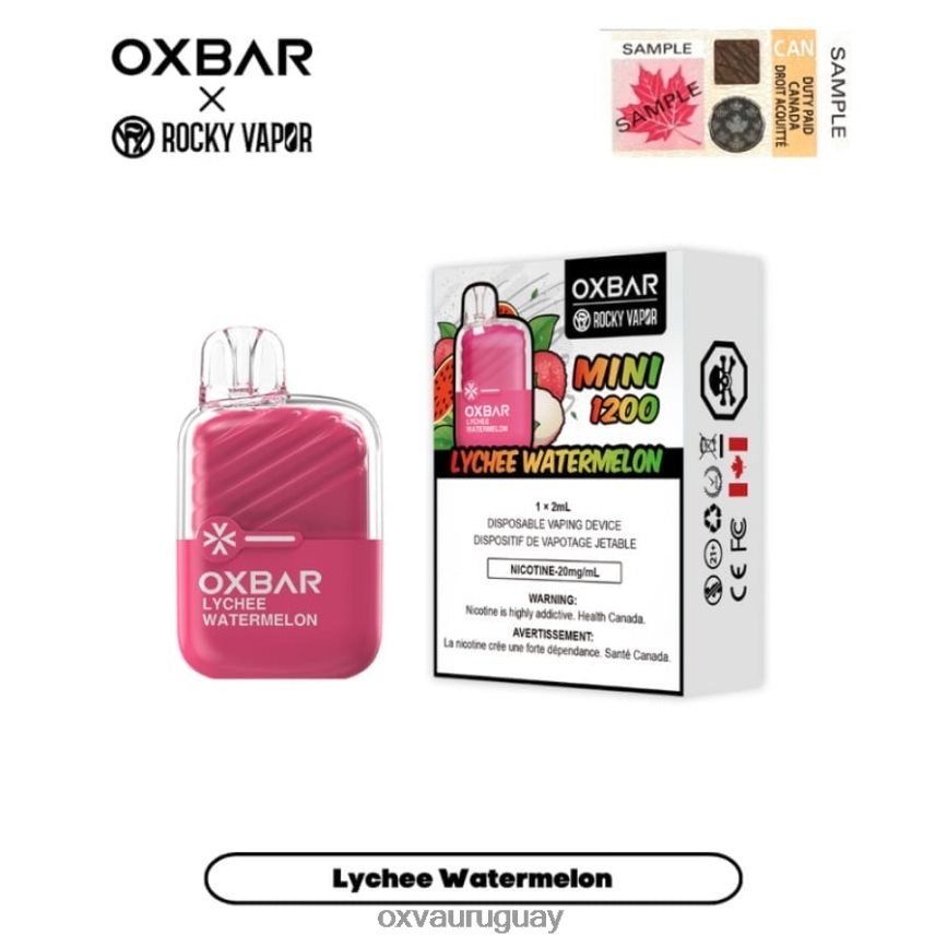 OXVA OXBAR MINI 1200 8VHZXZ21 - OXVA Vape Pod sandia lichi