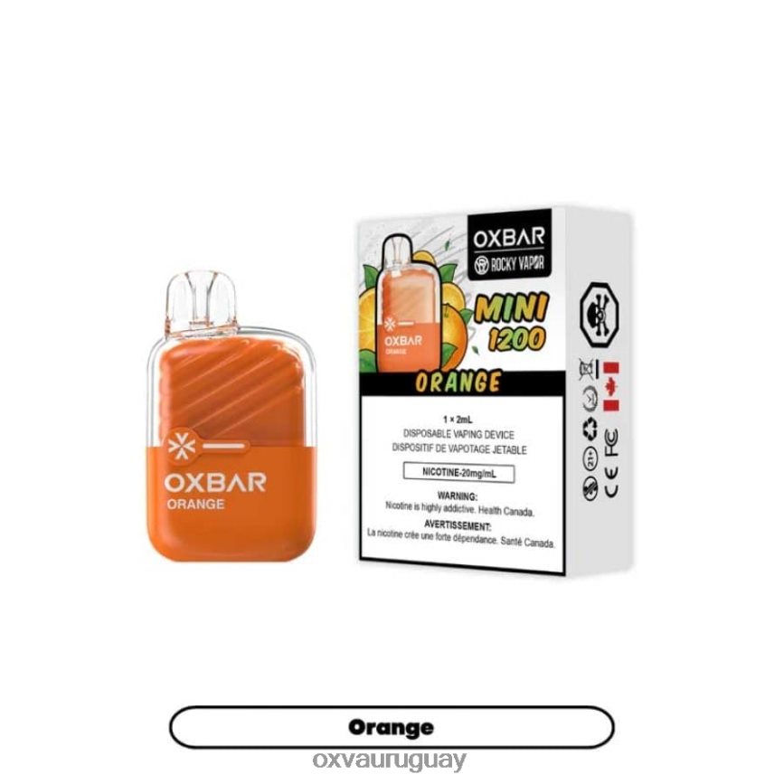 OXVA OXBAR MINI 1200 8VHZXZ7 - OXVA Online Store naranja