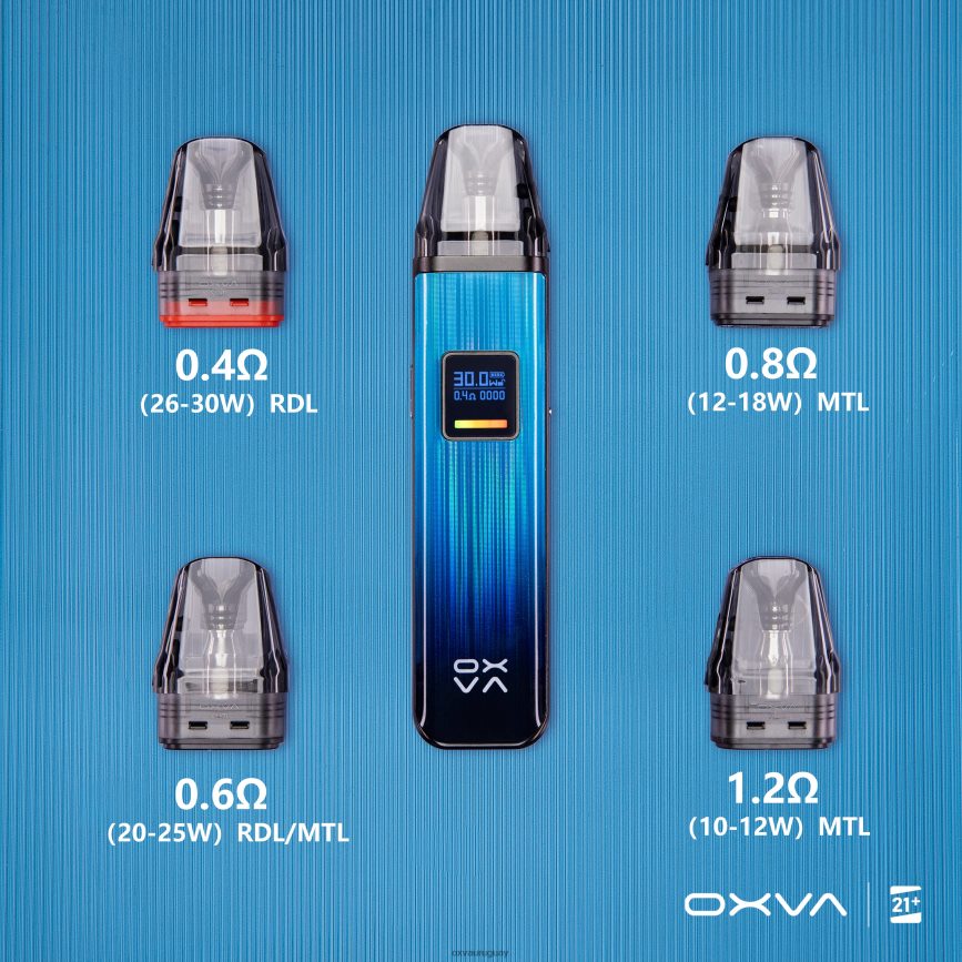 OXVA XLIM V3 8VHZXZ83 - OXVA Vape Store gris llenado superior del cartucho
