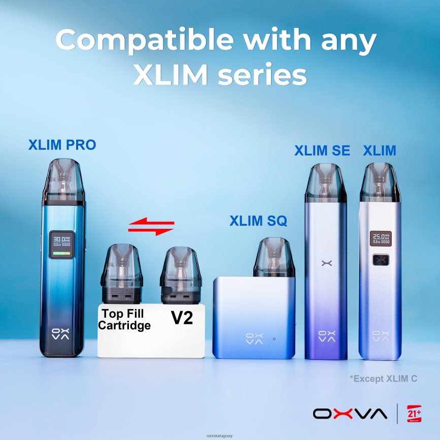 OXVA XLIM V3 8VHZXZ83 - OXVA Vape Store gris llenado superior del cartucho
