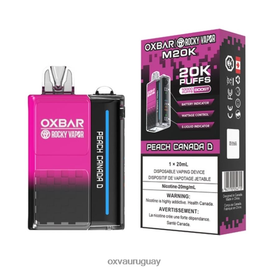 OXVA OXBAR M20K 8VHZXZ6 - OXVA E Cig melocotón canadá d