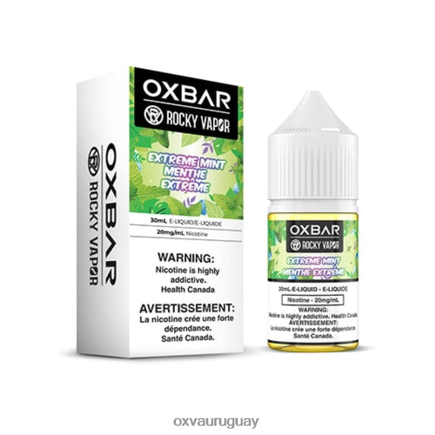 OXVA OXBAR 8VHZXZ48 - OXVA Uruguay menta extrema 30 ml de sal nic